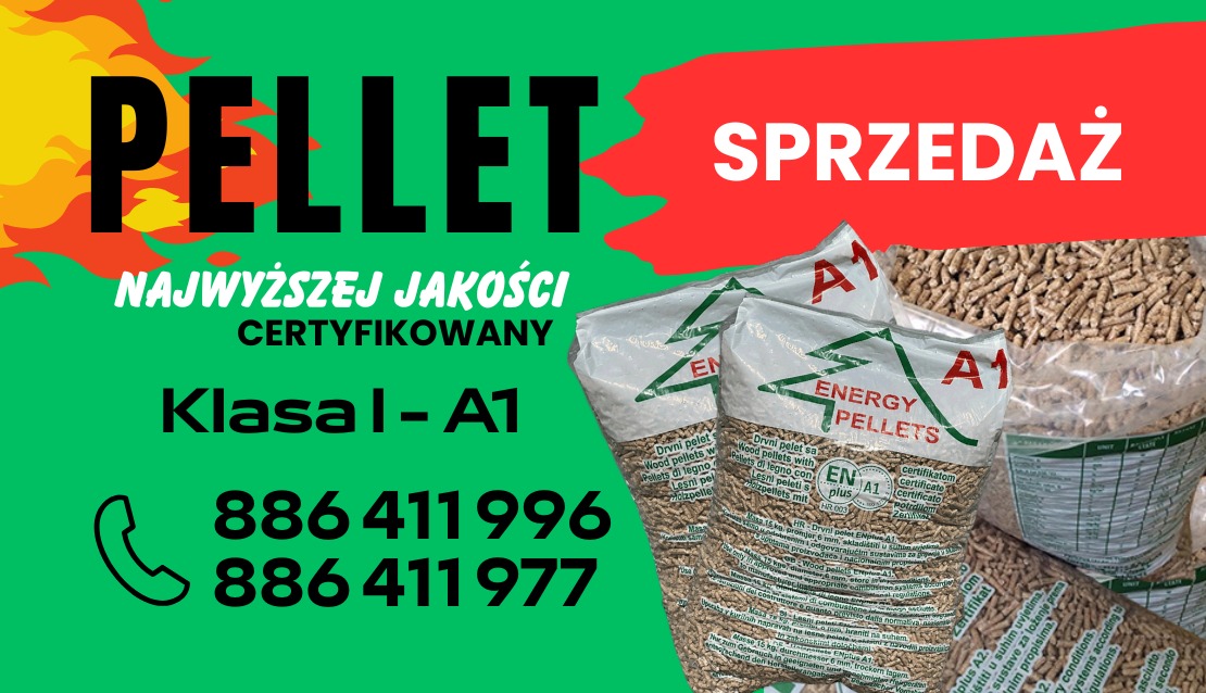 Pellet — sprzedaż, klasa A1